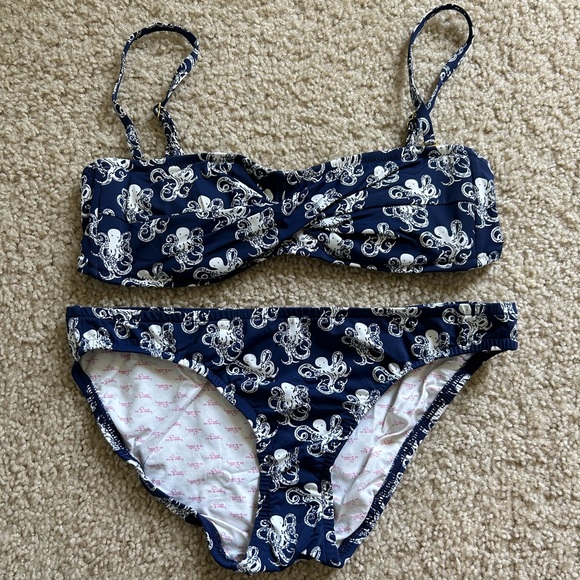 Lilly Pulitzer Swim Lilly Pulitzer Octopus Bandeau Bikini Set